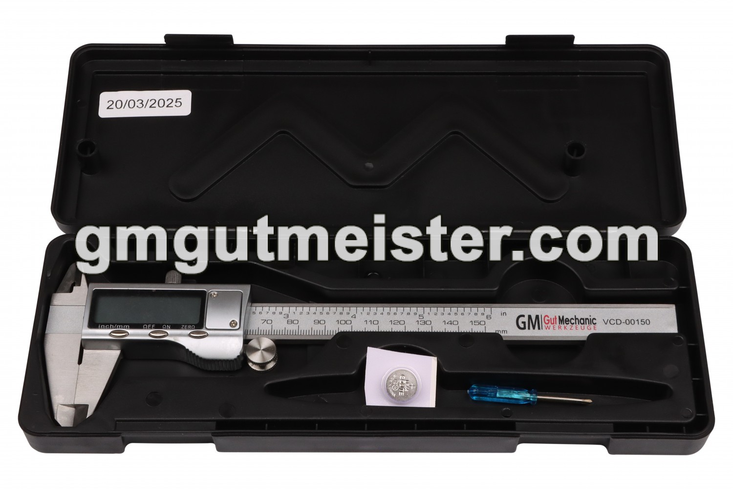 ШТАНГЕНЦИРКУЛЬ GUT MECHANIC L-150MM (ЕЛЕКТРОННИЙ) VCD00150 купити